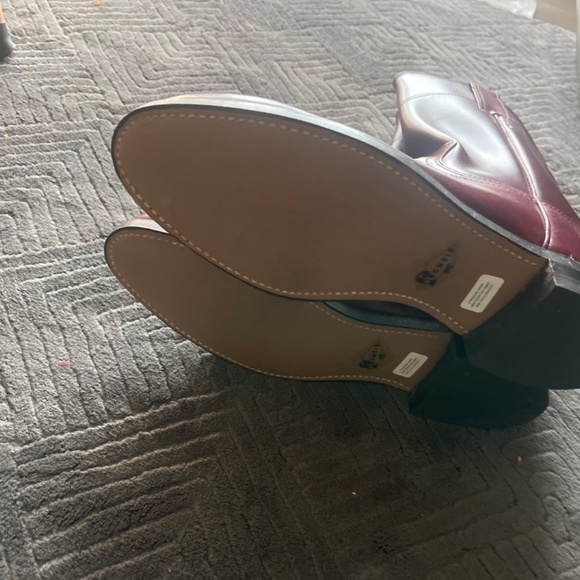 New Justin diamond mid calf boot burgundy size 8 D - Picture 3 of 5